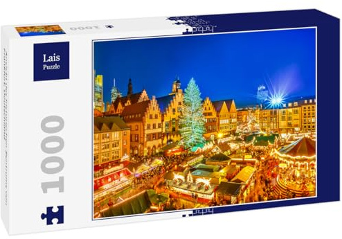 Lais Puzzle Ansicht des historischen Zentrums von Frankfurt, Deutschland 1000 Teile
