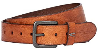 camel active Herren Ledergürtel Cognac, menswear-S