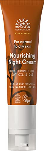 Urtekram Night Cream Spicy Orange Blossom, Rise&Shine, 50 ml, organic, vegan