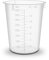 RE-GEN 400ml Plastic Multi-Purpose Graduated Liquid Mixing Measuring Cup Pot – Ideal for Kitchen, Cooking, DIY, Laboratory, Arts & Crafts