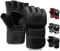 BEASTRAGE MMA Handschuhe für Männer und Frauen,Martial Arts Mitts Grappling Sparring,Ventilated Palm, VEGAN Leder, Cage Fighting, Muay Thai, Kickboxen, Boxsack, Boxen, Kickboxen (XL, SCHWARZ)