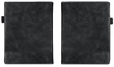 INSOLKIDON Compatible avec Coque Pocketbook inkpad 4 7.8 inch Tablet Étui de Protection Pliable Housse Cuir Case Cover avec Fonction Sommeil/Réveil Automatique Fonction Support (Black)