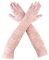 Yicelerate rosa donna guanti senza dita guanti in pizzo, Colore: rosa., M