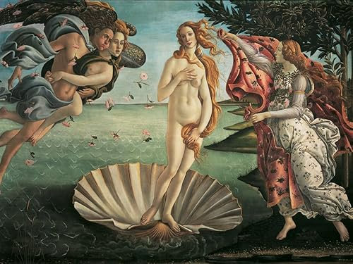 Ravensburger - Puzzle Botticelli: El Nacimiento De Venus, Puzzle 1000 Piezas, Puzzles para Adultos, Puzzle 1000 Piezas Adultos, Pegamento Puzzle para Enmarcar, Rompecabezas Adultos, Arte, 12000068