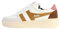 Gola Mixte Grandslam Trident Baskets, White/Brown Sugar/Dusty Rose, 41 EU