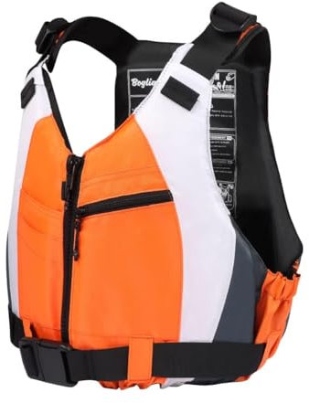 Owntop Schwimmhilfe für Erwachsene, Verstellbare Auftriebsweste 50N mit Taschen Unisex, Schwimmjacke für Sup Kajak Angeln Segeln Kanu