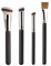 XUHENGXINX Real Techniques Lot de 4 pinceaux de maquillage pour fond de teint, correcteur, fard à joues et masque facial Idéal pour mélanger liquide, crème et poudre