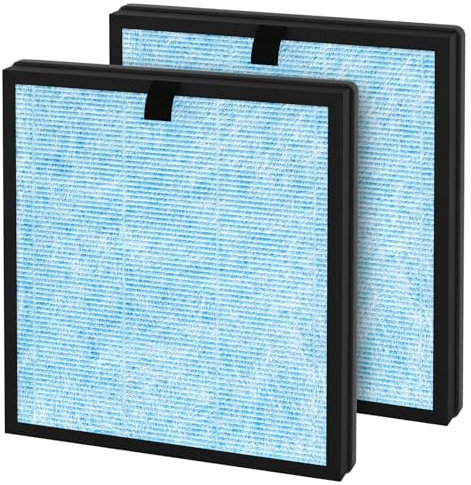 XBWW 2 Packungen AP303 AP304 Ersatzfilter, kompatibel mit Dayette & Freshdew AP303 AP304 Luftreiniger, entworfen für Rauch, Wildfeuer, Geruchsabsorberfilter