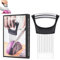 Stainless Steel Onion Holder, Luoqun88 Hand Onion Slicer -10 Fork Slicer for Onions, Vegetables, Fruits & Meat, Ergonomic Handle, Rust-Free & Easy to Clean (14.2cm)