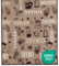 Floordirekt Teppichläufer - Coffee - maßgefertigter Feinschlingen Teppich Läufer für Küche, Flur & Wohnraum - Coffee (80 x 200 cm)