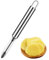Pelador de Verduras Acero Inoxidable 430 – Pelador Manual 19cm con Mango Ergonómico y Gancho para Colgar – Ideal para Frutas, Papas y Verduras – CAVOR