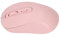 YUEHISY Ratón Inalámbrico de 2,4 GHz de Modo Dual con Receptor, Mouse de Computadora Portátil Silencioso Recargable, 800 1600 2400 dpi, para la Computadora Portátil de Tableta (Rosa)