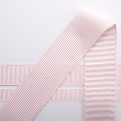 Italian Options Nastro grosgrain, rotolo da 10 mm x 10 m, rosa cipria