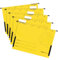 Herlitz 5874771 Hängetasche A4, gelb, 5er Packung