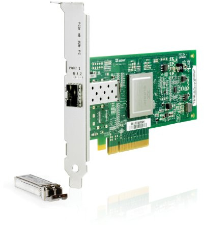 HP 81Q 8 Gb 1 Port PCIe Fibre Channel-Hostbusadapter (AK344A)