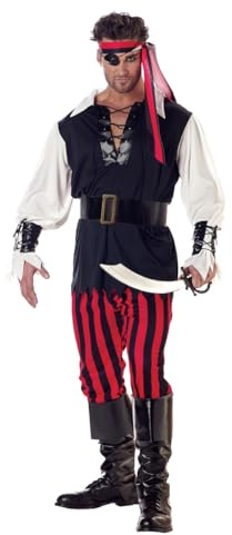 California Costumes Adult Cutthroat Pirate Costume Large