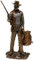 PLG John Wayne Stehen Statue Bronze Gun & Saddle