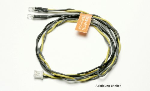 Tamiya 56521 - MFC-01/02 LED orange klar 1, Fahrzeug, 3 mm