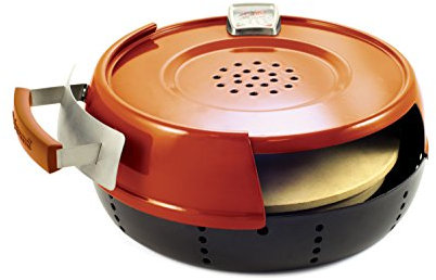 Pizzacraft PC0601 Pizzeria Pronto Indoor Stove Pizza Oven - Red