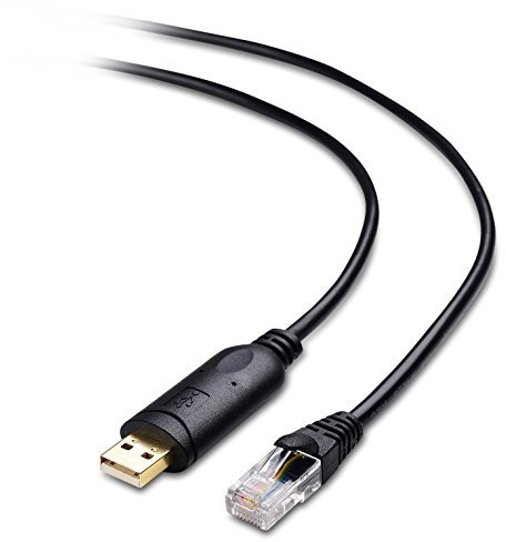 Cable Matters Cavo console seriale da USB a RJ45 (compatibile con il cavo console Cisco, cavo Rollover) con FTDI 1,8 m