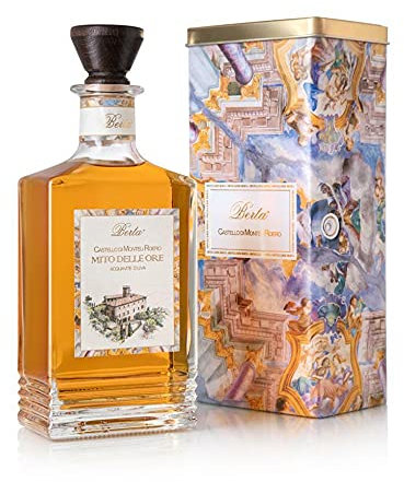 BERTA MITO DELLE ORE DISTILLATO DI UVA 70 CL IN ASTUCCIO IN LATTA