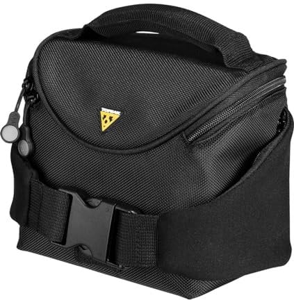 Topeak Compact Handlebar Bag Lenkertasche, Schwarz (2 L), 2 Litre