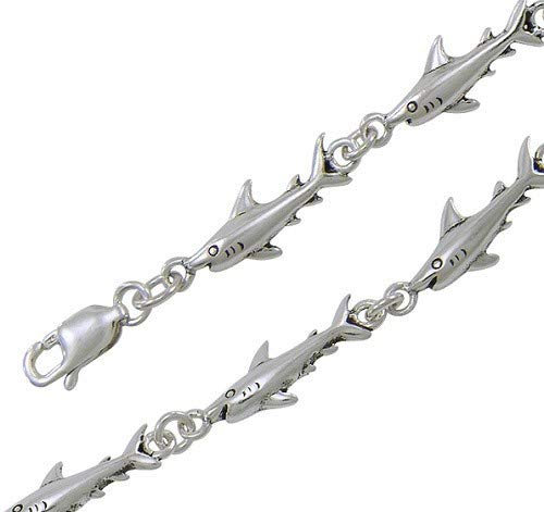 Divesilver Hai Armband - Talla 7-18 cm