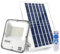 M Ledme - Foco Proyector LED Solar Venecia 50W con mando a distancia, 2250 Lumen, IP66 Regulable, Color Luz fría (6000k), Iluminación exterior, De uso para jardín, patios...Longitud del cable 2,80M