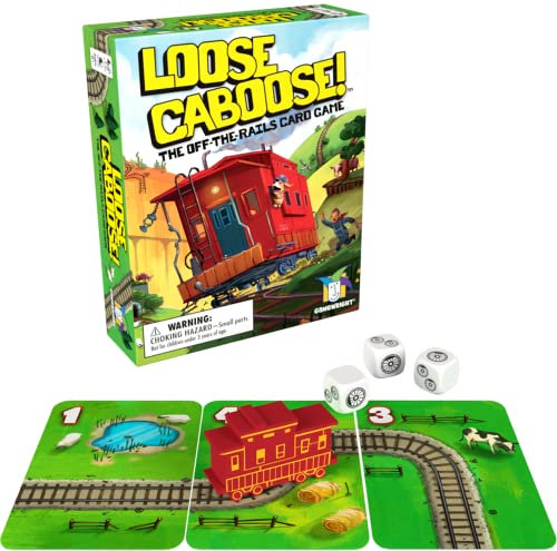 Loose Caboose! Off-The-Rails Kartenspiel