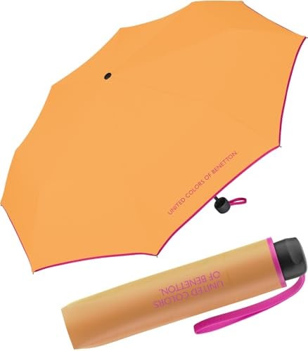 Benetton Taschenschirm Super Mini FJ 2022 - papaya