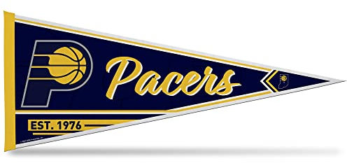 Rico Industries NBA Basketball Indiana Pacers Classic 30,5 x 76,2 cm Filz-Wanddekoration, ideal für Zuhause/Schlafzimmer/Männerhöhle