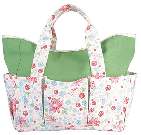 Greengate COTGBAXEN0104 Xenia Gartentasche White 28 cm (1 Stück)