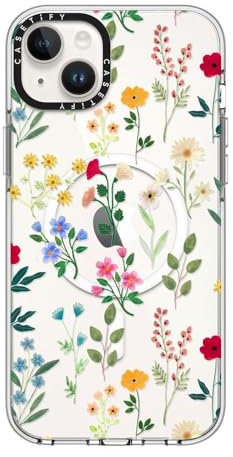 CASETiFY Schutzhülle für iPhone 14 Plus, stoßfest, transparent, kompatibel mit MagSafe