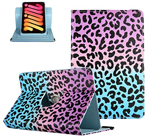 OSXINYIV 10 inch Tablet Case Cover - Housse de Protection pour Lenovo TB-X103F/Tab 2 A10-70, Galaxy A6/Tab S2 9.7, ASUS ZenPad 10, MediaPad T3 T5 10/M5 Lite (Leopard Print)