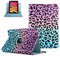 OSXINYIV 10 inch Tablet Case Cover - Custodia in pelle universale con slot per Lenovo TB-X103F/Tab 2 A10-70, Galaxy A6/Tab S2 9.7, ASUS ZenPad 10, MediaPad T3 T5 10/M5 Lite (Leopard Print)