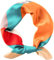 prinfantasy Schal Damen Bunt Danke Geschenke Seideschal Damen Halstücher Seidentuch Schals Halstuch Seiden schal Scarf Bandana Taschentuch Ansatz Handgelenk Kopftücher Einheitsgröße M070043
