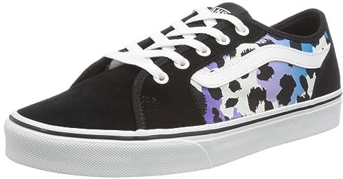 Vans Filmore Decon Suede/Canvas, Basket Femme, Animal Dégradé Bleu Violet, 37 EU