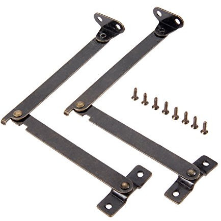 Fensterriegel Kipp-Regler Deckelstützscharniere bleiben 108 * 11 mm Dekorscharnier Box Möbelbeschläge