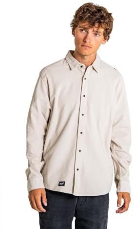Reell Strike Shirt Oatmeal M