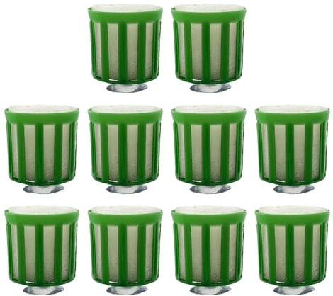 Sirseon Fester Halter für Wasserpflanzen, Beschwerungstopf für Aquarienpflanzen,10-teiliges Aquarium-Wasserpflanzen-Fix-Topf-Set - Fester Wasserpflanzenhalter für Aquarien, Aquarien, kleine