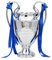 HLUONGTN Trofeo, Trofeo Campionato Europeo Coppa Dei Campioni D'Europa Trofeo Lega Calcio Trofei Souvenir Calcio da Collezione Casa/36Cm