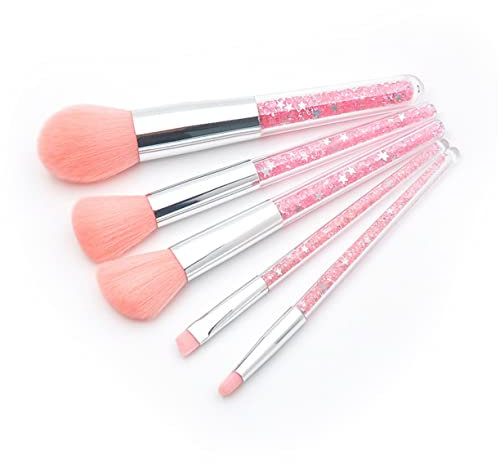 CRILSTYLEO Ensemble Complet De 5 Pinceaux De Maquillage Pour Femmes Pour Un Usage Quotidien