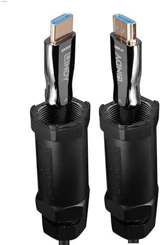 LINDY Cavo schermato HDMI 8K60 ibrido in fibra ottica 15m