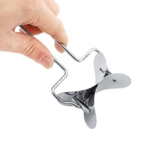 Cortador de Bola de Masa de Acero Inoxidable, Cortador de Envoltura de Bola de Masa, Cortador de Envoltura, Rodillo de Masa Eficiente para Cocina, Herramienta de Grado