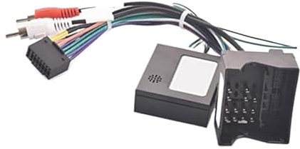 MEXWLOP Auto Radio Stereo Kabelbaum Kabel Adapter Android 16pin, for Mercedes, for Benz, W169 W176 W245 W246 W203 W209 W164 W639 x164 Radio-Adapterkabel