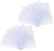 KICHOUSE 50Pcs Transparent Card Sleeves Protective Holders for Trading Cards Lightweight Non Fading Convenient Storage
