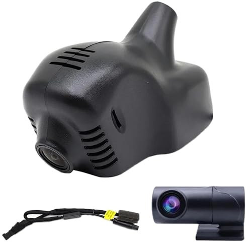 Rufutle Dashcam Auto für VW Transporter Caravelle Multivan Doubleback California T5 2003-2015, 4K DVR Dashcam Front-/Rückkamera