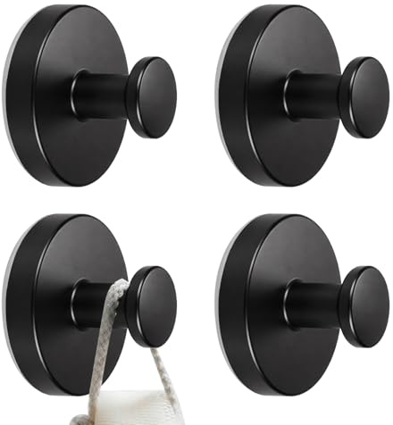 4 Pz Ganci a Ventosa Super Resistenti,Ventose con Gancio senza foratura