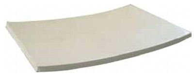 Spatule en caoutchouc, 120 x 80 x 4 mm de modelage Spatule