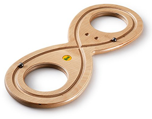 Erzi 45409 Liegende Acht aus Holz, Fördert Geschicklichkeit und Feinmotorik
